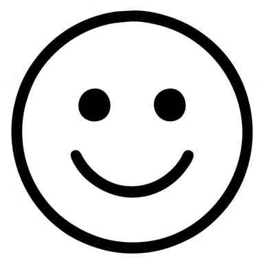 a circle emoji with a stroke sticker