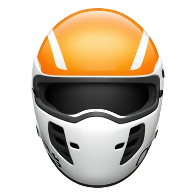 racing helmet Norris  sticker