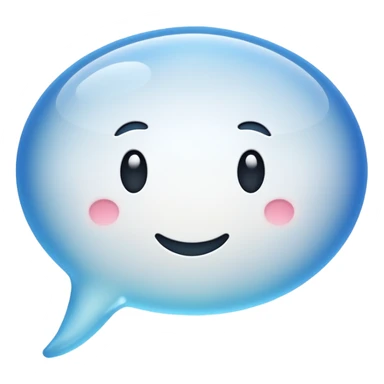 bulle de messagerie sticker