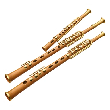 Flutes sticker