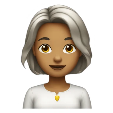 menina loira sticker