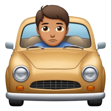 blake mann a car sad sticker