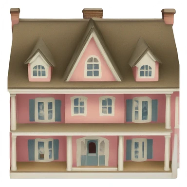 vintage dollhouse  sticker