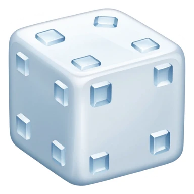 Sugar cube sticker