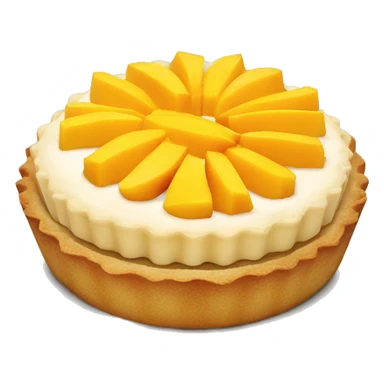 Mango tart sticker