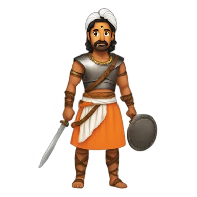 maratha warrior sticker