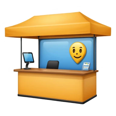 professional trade booth sticker