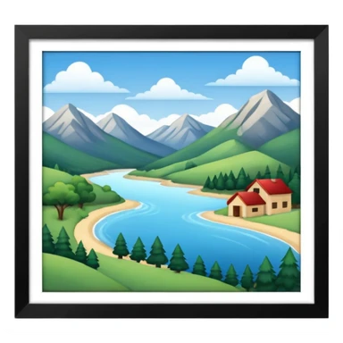 North amarica country sticker