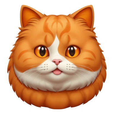 Chonky cat sticker