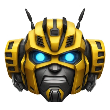 Bumblebee transformer sticker