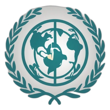 world health organization icon sticker