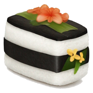 Hawaiian musubi sticker