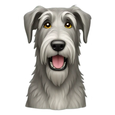 irish wolfhound sticker