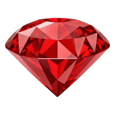 Red diamond with "RED" written on its front sticker