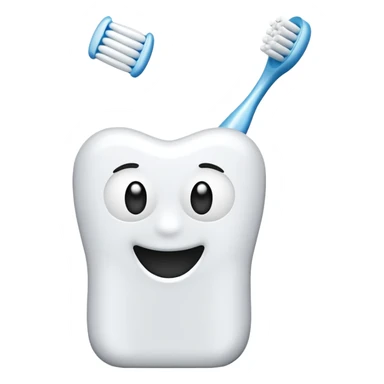 tooth brush that says i’m doing it are you sticker