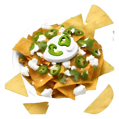 Chilaquiles without sour cream  sticker