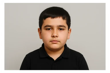 Shu bolani 10 11 yoshligini tasvirlab ber beligacha bo'lsin orqa fonda hech narsa bo'lasin sticker