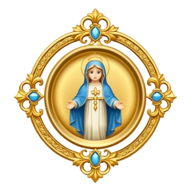 ave maria's emblem  sticker