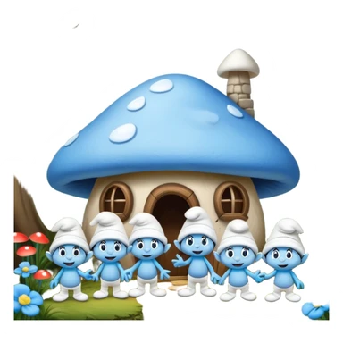 Smurfs sticker