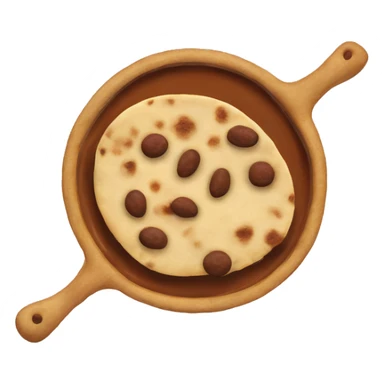 Dal makhani and naan  sticker