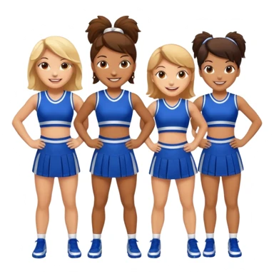 Cheerleaders sticker