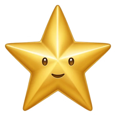 5 point star sticker