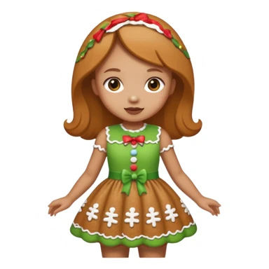  zencefilli kurabiye kız sticker