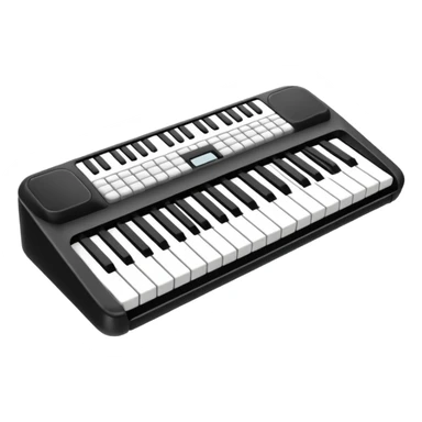 Teclado musical básico sticker