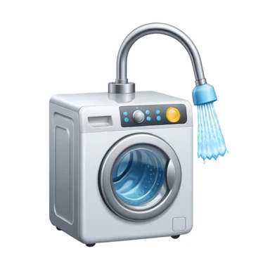 A Telegram Mini App logo for coordinating shared resources (shower bookings, washine machine usage) in a shared house with 10 residents.

 sticker