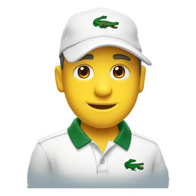 Lacoste sticker