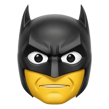 Crie emoji batman sticker
