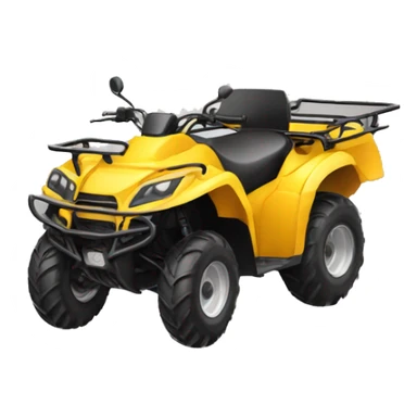 Atv with plow sticker