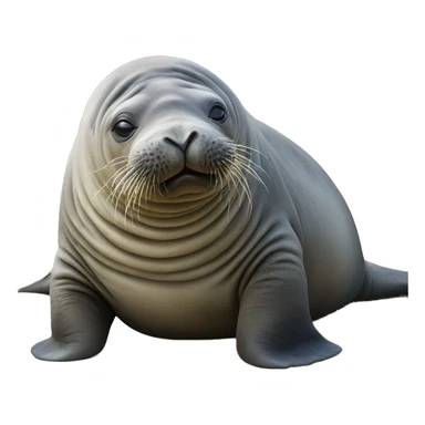 elephant seals sticker