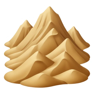 sand mountains sticker