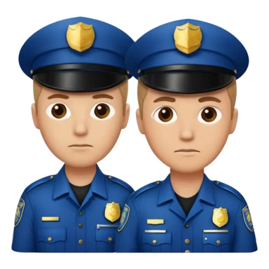 two police amosfan baton sticker