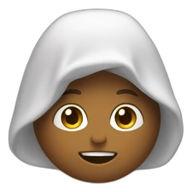 une voilée qui dab sticker