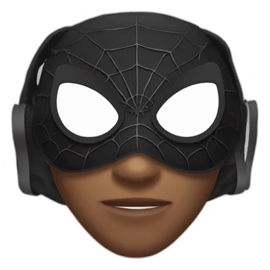  miles morales in mask sticker