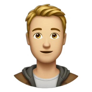 Собака пьющая пиво sticker