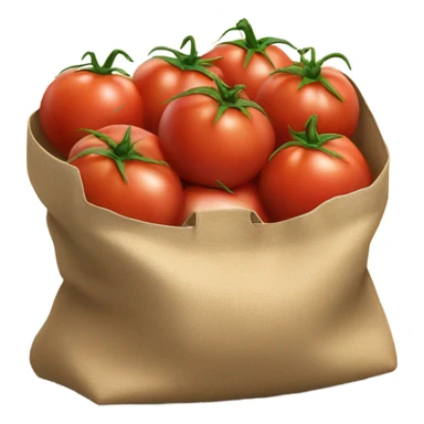 bag of tomatoes singing  sticker