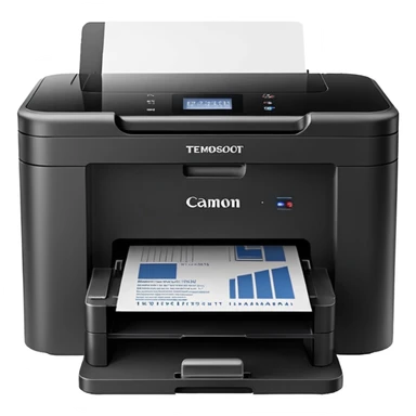 Техническая Картинка удаление принтера из системы, на ней должен быть изображен принтер с красным крестиком sticker