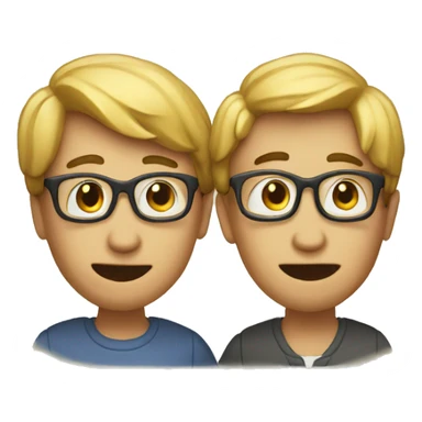 two pearsons speak sticker