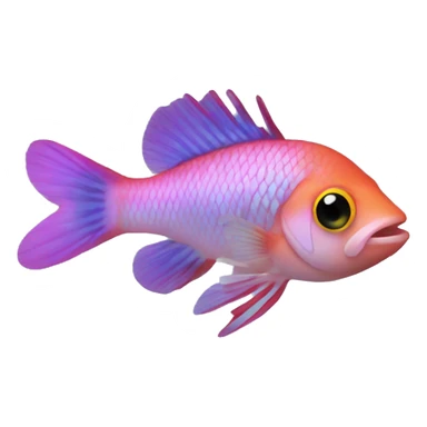 fairy basslet fish sticker