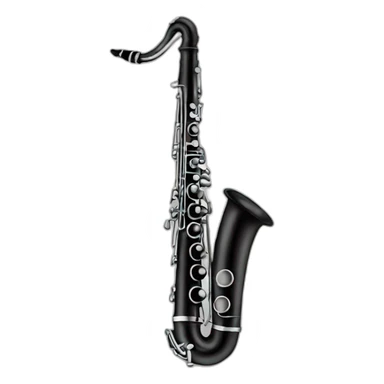 bass clarinet sticker