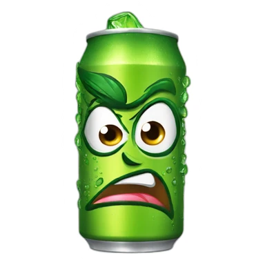 Grumpy Mountain Dew sticker