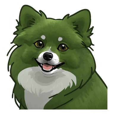 Pomeranian  sticker