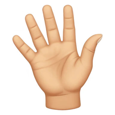 Albanian hand sign sticker