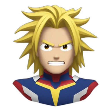 All might sticker