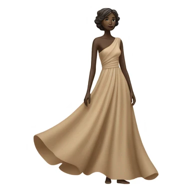 Met gala sand dress tyla sticker