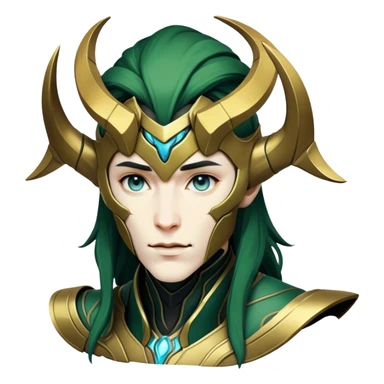 Loki Warframe sticker