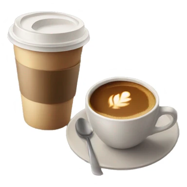 Coffee in a cafe aesthetic  sticker